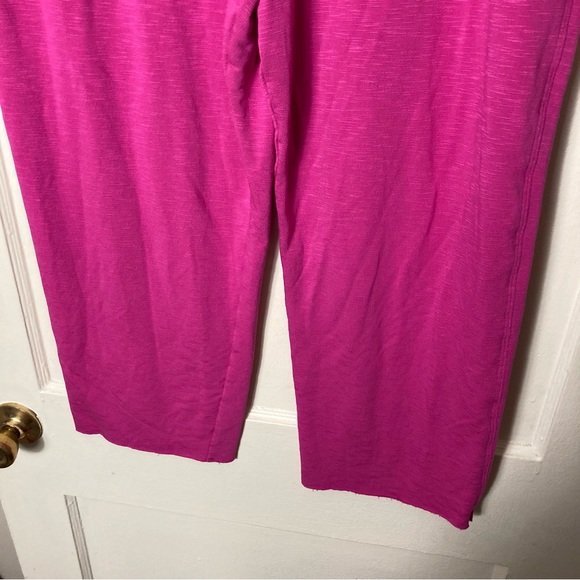 Free people movement pink surfside jogger sweatpants womens L - Picture 5 of 11